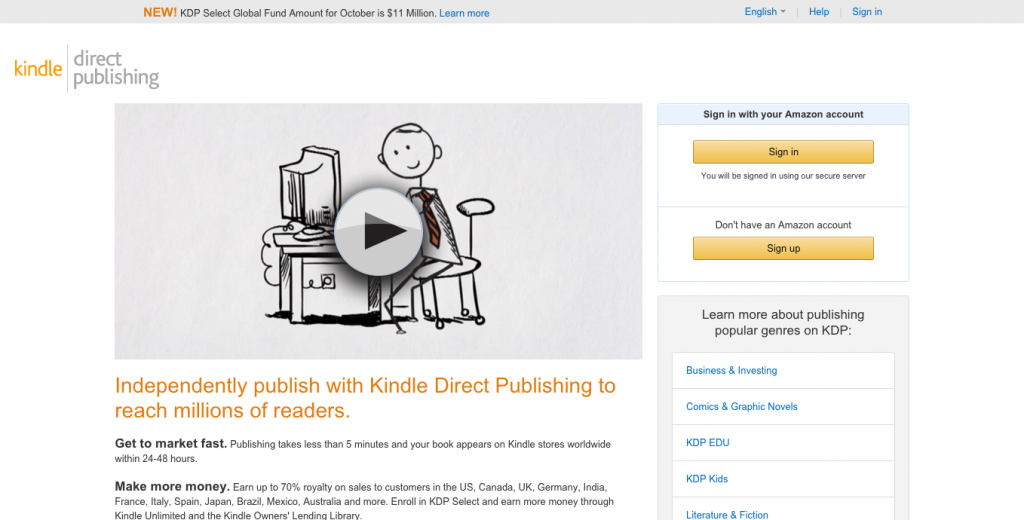 Self Publishing With Kdp