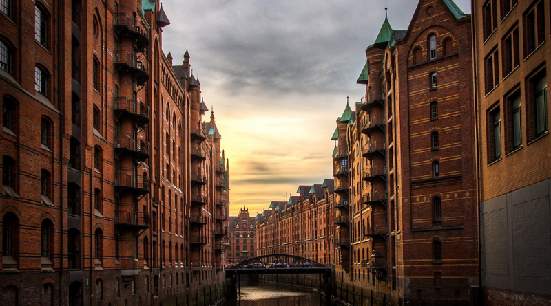 River Buildings Hamburg