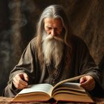 old-man-meditating-book