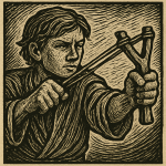 man-slingshot